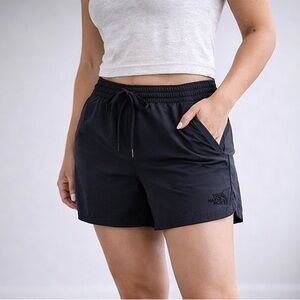 The North Face Black Athletic Shorts Womens Lightweight Running Gym Size XS